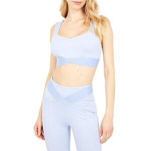 Free People FP Movement Just Breathe Bra Women's Small Faded Periwinkle